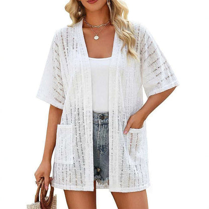 Cardigan d'été léger pour femme