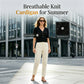 Women's Short Sleeve Hollow-Out Knit Cardigan