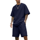 Men's Casual Two-Piece T-Shirt and Shorts Set