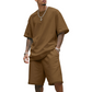 Men's Casual Two-Piece T-Shirt and Shorts Set