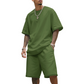 Men's Casual Two-Piece T-Shirt and Shorts Set
