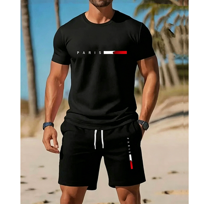 👕 LIMITED-TIME 50% OFF! ✨ Men’s Printed 2-Piece Set