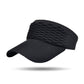 Cappello con visiera parasole in maglia traspirante da donna