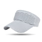 Cappello con visiera parasole in maglia traspirante da donna