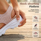 Breathable mesh platform sandals for women