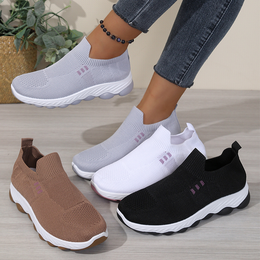 Scarpe da passeggio traspiranti da donna, facili da indossare