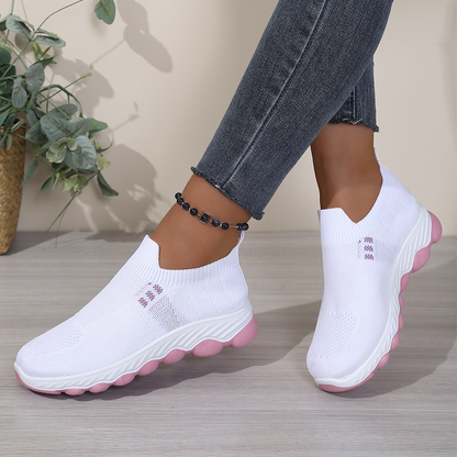 Scarpe da passeggio traspiranti da donna, facili da indossare