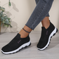 Scarpe da passeggio traspiranti da donna, facili da indossare