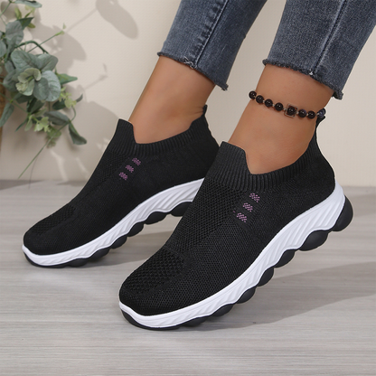 Scarpe da passeggio traspiranti da donna, facili da indossare