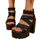 Summer Fashion High Heel Platform Sandals