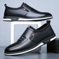 2023 nuove scarpe di pelle casual da uomo fatte a mano