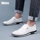 2023 nuove scarpe di pelle casual da uomo fatte a mano