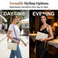 Borsa a tracolla e pochette da donna in paglia intrecciata