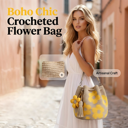 🔥2026 HOT SALE🔥【Limited Offer】50% Off ✨Crochet Bucket Bag for Women——One tote. Endless summer vibes.🌼