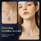 💙 Élégance Intemporelle | Collier Pendentif Goutte Bleue | Parfait pour un Look Quotidien ✨