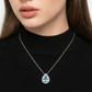 💙 Élégance Intemporelle | Collier Pendentif Goutte Bleue | Parfait pour un Look Quotidien ✨