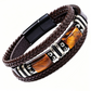 🔥Sorpresa! Sconto del 50%! 📿Un nuovo accessorio indispensabile e alla moda! Bracciale intrecciato in pelle sintetica per uomo e donna.