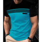 🏃T-shirt da uomo casual a maniche corte con scollo rotondo e stampa.💪 Più Stile. Più Comfort. Più Te.