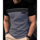 🏃T-shirt da uomo casual a maniche corte con scollo rotondo e stampa.💪 Più Stile. Più Comfort. Più Te.
