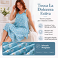Abito estivo da donna con spalline e stampa margherite
