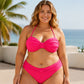 ✨ Bikini Donna Vita Alta Modellante con Top Fascia Versatile – Eleganza e Curve Valorizzate