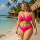 ✨ Bikini Donna Vita Alta Modellante con Top Fascia Versatile – Eleganza e Curve Valorizzate
