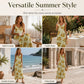 🌻Flowy Vacation Maxi Dress– Eleganza Fresca e Comfort Naturale🌸
