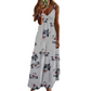 🌻Flowy Vacation Maxi Dress– Eleganza Fresca e Comfort Naturale🌸