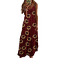 🌻Flowy Vacation Maxi Dress– Eleganza Fresca e Comfort Naturale🌸