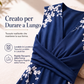 🌸 Abito Midi Donna Estivo con Stampa Floreale e Scollo a V – Eleganza Femminile Senza Tempo