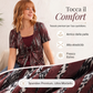 🐆✨ T-shirt da donna finto due pezzi con stampa leopardata e anello a O– Look Trendy e Raffinato Ogni Giorno