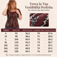 🐆✨ T-shirt da donna finto due pezzi con stampa leopardata e anello a O– Look Trendy e Raffinato Ogni Giorno
