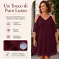 🌸 Abito Estivo Donna in Chiffon con Spalle Scoperte – Eleganza Romantica e Stile Vacanza