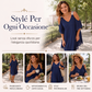 🌸 Abito Estivo Donna in Chiffon con Spalle Scoperte – Eleganza Romantica e Stile Vacanza