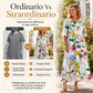 👗🌸 Abito elegante da donna con stampa floreale, scollo tondo e maniche lunghe