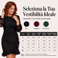 🌸Abito da donna aderente con maniche a palloncino in pizzo e arricciature– Look Femminile e Raffinato