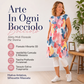 🌸Abito donna largo con stampa floreale e tasche – Comfort e Stile Senza Tempo