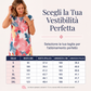 🌸Abito donna largo con stampa floreale e tasche – Comfort e Stile Senza Tempo