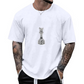 👕Nuovi Arrivi - T-shirt Uomo con Stampa Regina degli Scacchi – Tessuto Traspirante e Taglio Comodo per il Comfort Quotidiano