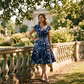 👗 Abito da donna elegante con stampa