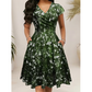 👗 Abito da donna elegante con stampa