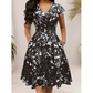 👗 Abito da donna elegante con stampa
