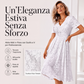 🌹Abito da donna elegante in pizzo con scollo a V– Stile Femminile e Raffinato Senza Tempo