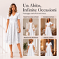 🌹Abito da donna elegante in pizzo con scollo a V– Stile Femminile e Raffinato Senza Tempo