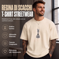 👕Nuovi Arrivi - T-shirt Uomo con Stampa Regina degli Scacchi – Tessuto Traspirante e Taglio Comodo per il Comfort Quotidiano