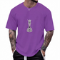 👕Nuovi Arrivi - T-shirt Uomo con Stampa Regina degli Scacchi – Tessuto Traspirante e Taglio Comodo per il Comfort Quotidiano