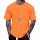 👕Nuovi Arrivi - T-shirt Uomo con Stampa Regina degli Scacchi – Tessuto Traspirante e Taglio Comodo per il Comfort Quotidiano