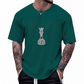👕Nuovi Arrivi - T-shirt Uomo con Stampa Regina degli Scacchi – Tessuto Traspirante e Taglio Comodo per il Comfort Quotidiano