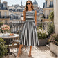 💃 Abito lungo da donna senza maniche dal fascino sofisticato – un capo versatile per un look elegante e moderno