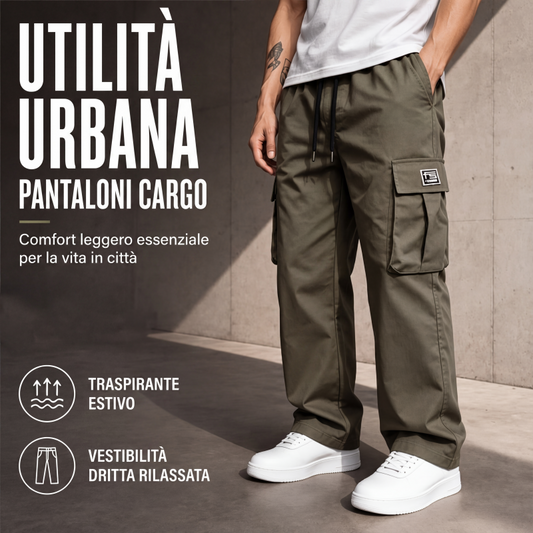 👖 🏕️ Pantaloni cargo da uomo con vestibilità comoda – confortevoli, versatili e dotati di molte tasche – ideali per l'uso quotidiano, le attività all'aperto e il tempo libero ✨